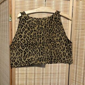 Handmade cropped tank top